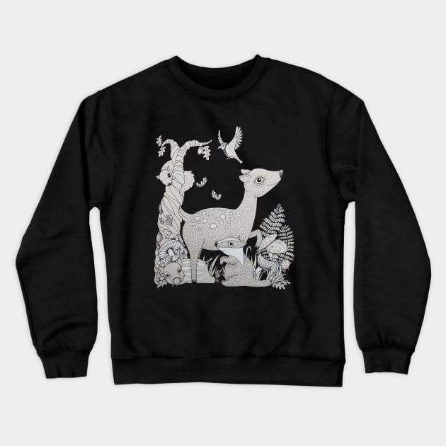 Forest animals Crewneck Sweatshirt by Lot